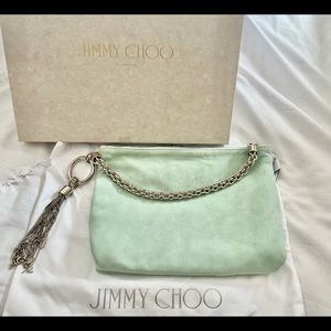Jimmy Choo Suede Callie Pouchette